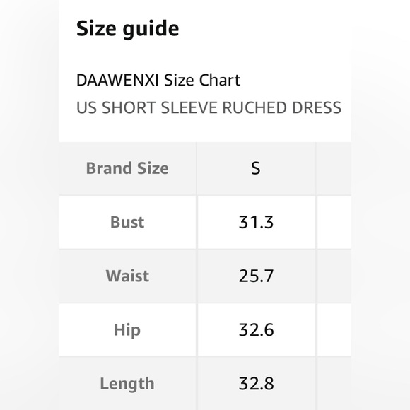 DAAWENXI Women Summer Sexy Short Sleeve Ruched Button Front Dress, NWOT, S - Picture 3 of 3